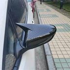 Carbon Fiber Look Rearview Side Mirror Covers for Kia Forte EX Sedan (2014-2020)