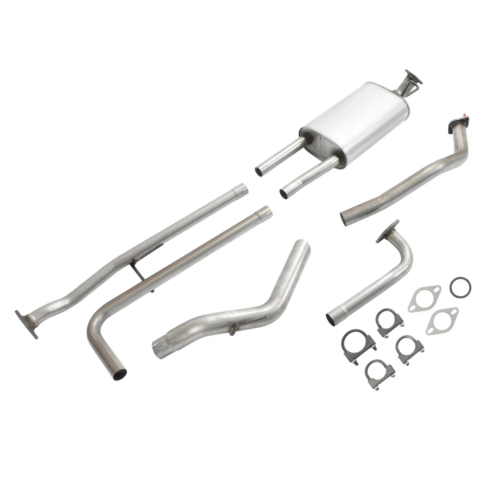 Stainless Steel Pipe Muffler Exhaust Kit for Nissan Titan (2007–2015)