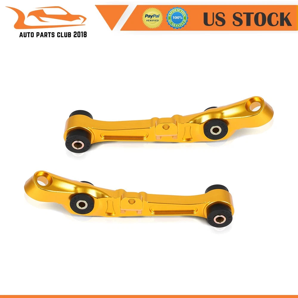 2X Front Lower Control Arms for Infiniti G35 Nissan 350Z (2003–2007) Yellow