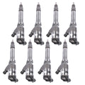Set of 8 Diesel Fuel Injectors for Chevy Duramax Savana (2007–2010)