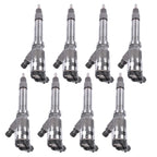 Set of 8 Diesel Fuel Injectors for Chevy Duramax Savana (2007–2010)