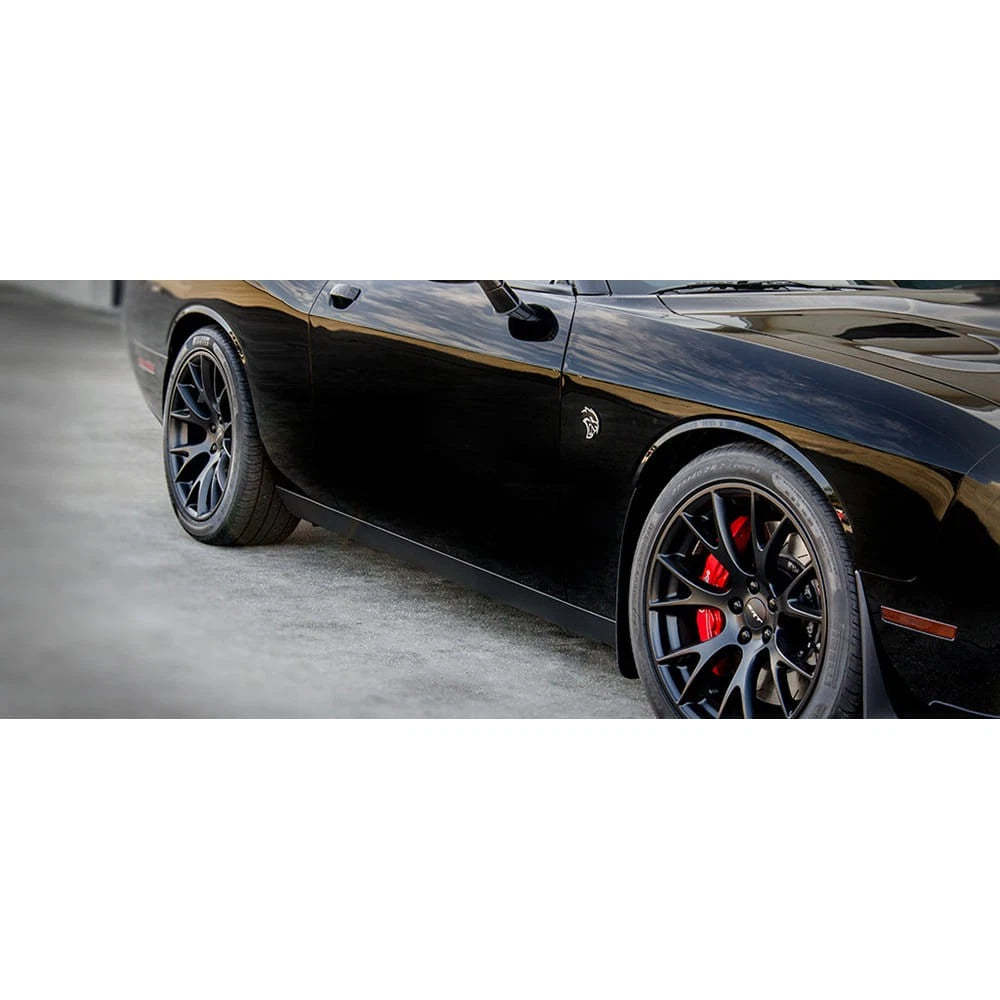 Mud Guard Guards with ABS Backing for Dodge Challenger (2015–2017)