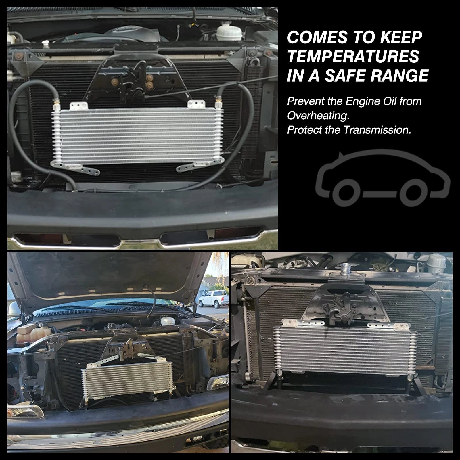 Transmission Oil Cooler for 40,000 GVW (OC-47391, LPD47391)