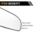 Left Mirror Glass Replacement for Dodge Ram 1500 (No. 68067731AA)