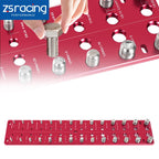 28-Hole Thread Checker for Inch and Metric Screws