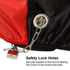 Motorcycle Cover Waterproof UV Dust Protection for Scooter Moped (M)