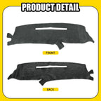 Dash Cover Mat for Chevy Silverado C-K Series (1997–1998) Gray