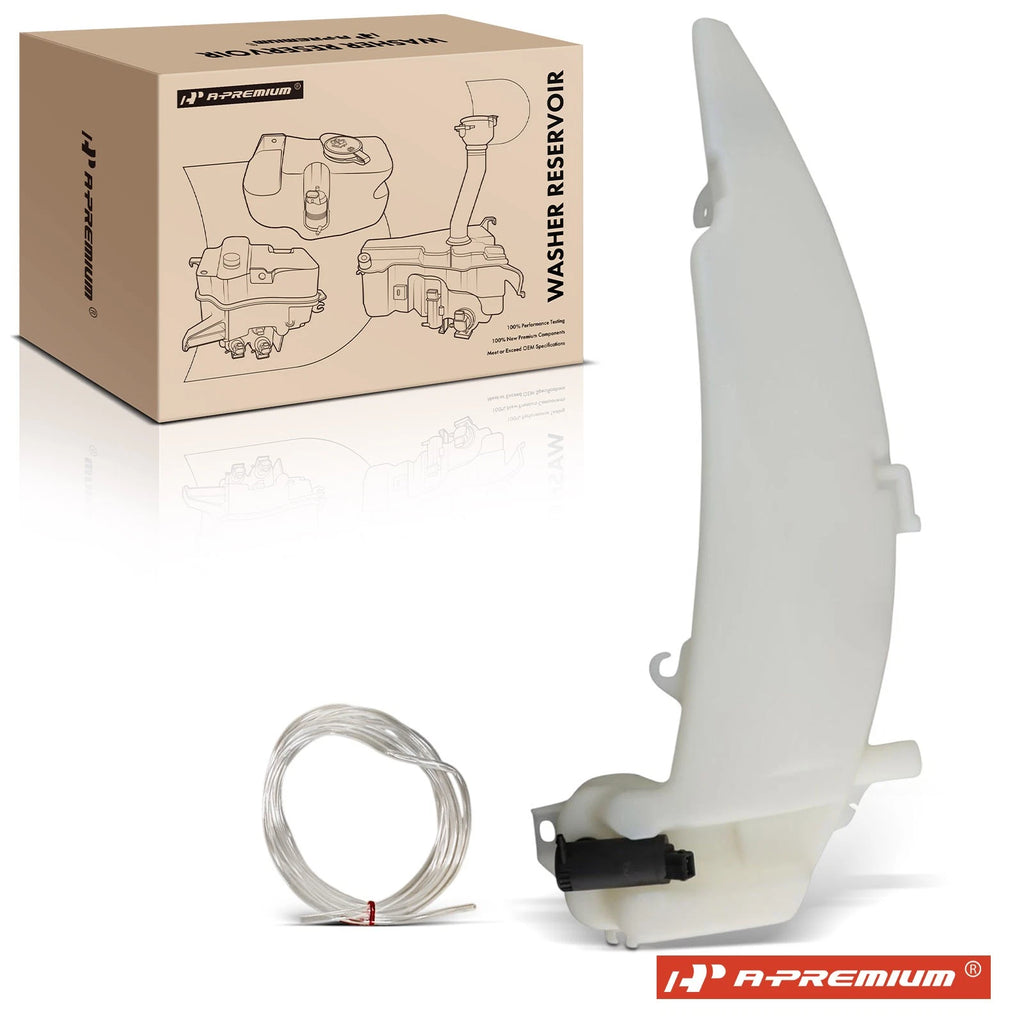 Windshield Washer Reservoir with Pump & Hose for Ford Focus (2000–2004)