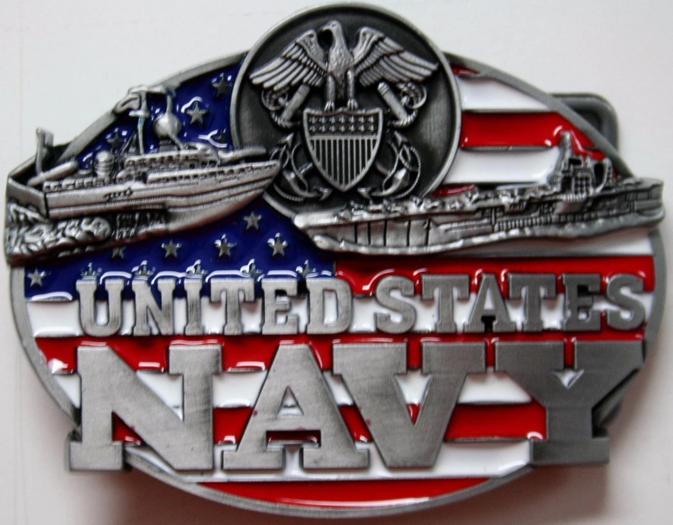 Belt Buckle Replacement Latch for United States Navy Veteran
