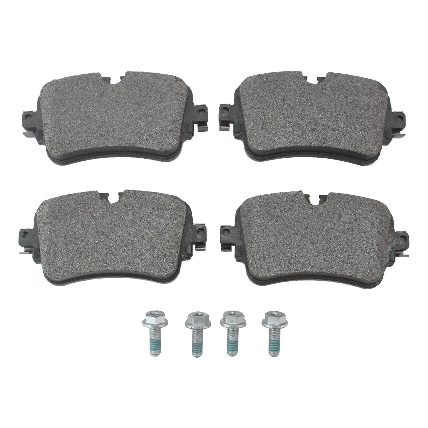Set of 4 Hella Rear Low-Met Disc Brake Pads for Audi A8 Quattro Q7 Q8 S7 SQ7 SQ8