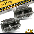 Pair Front Brake Calipers with Brackets for Chevrolet Corvette (1997–2004)