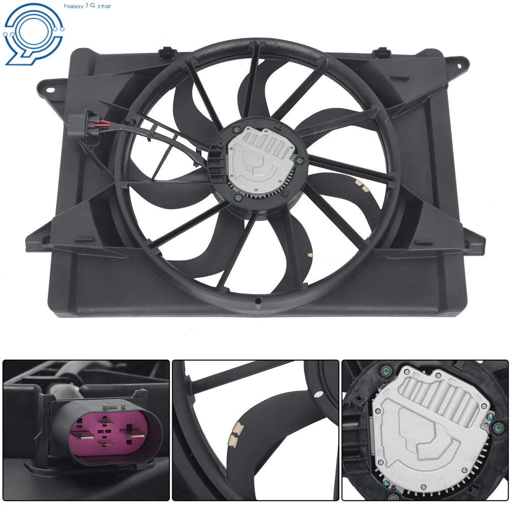 Radiator Cooling Fan Assembly for Chrysler Pacifica/Voyager (2017-2022)