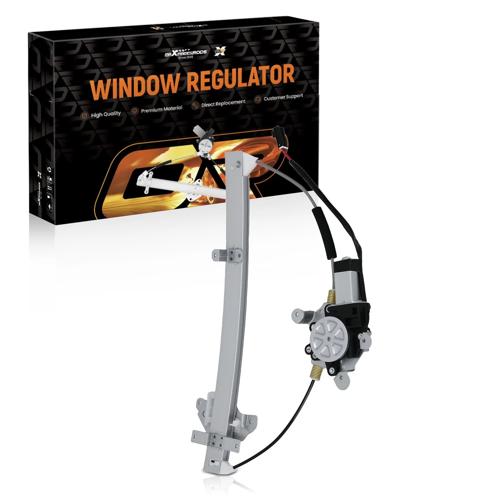 Front Left Power Window Regulator w/ Motor for Nissan Frontier Xterra (1998–2004)