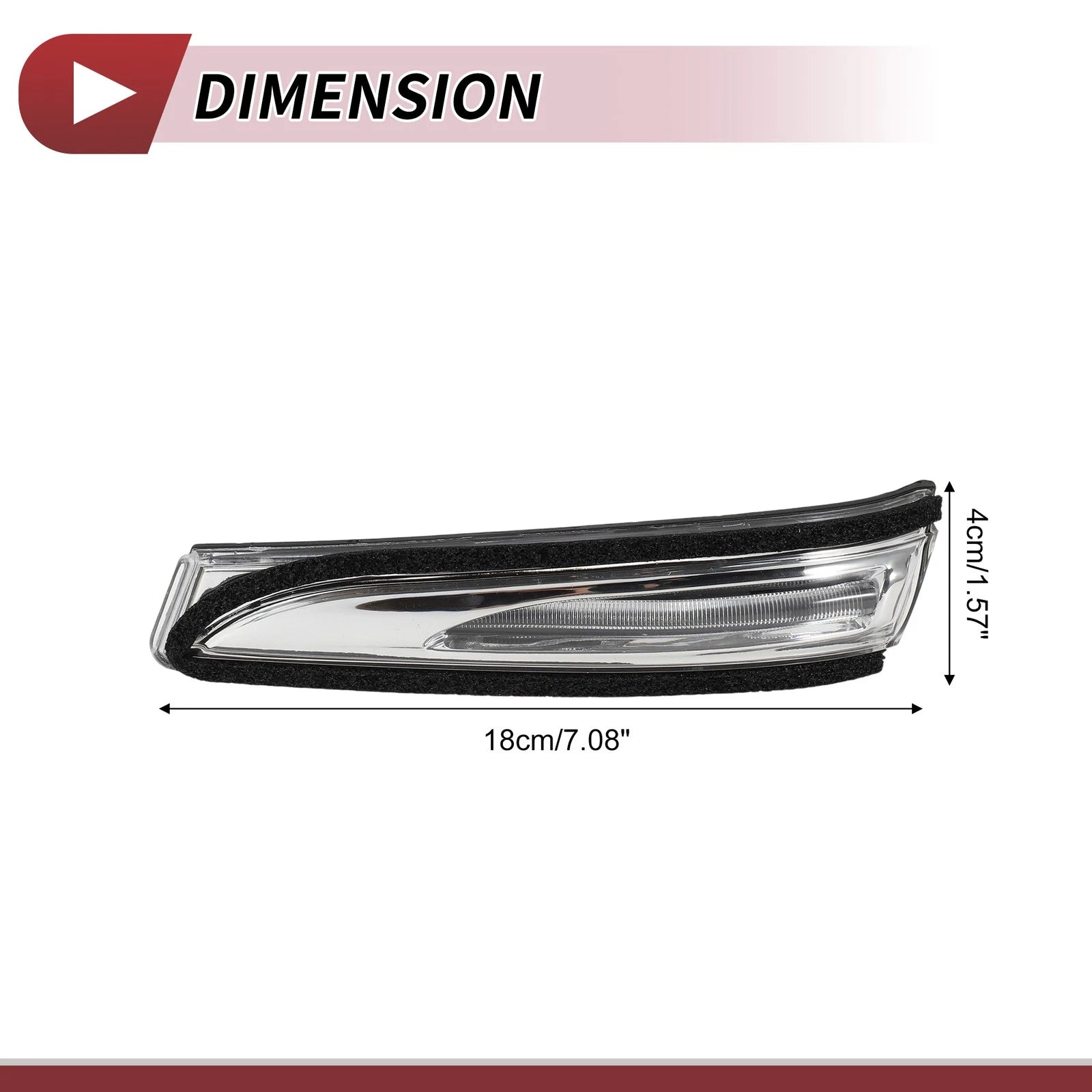 Left LED Turn Signal Light for Hyundai Accent (2011–2014) No. 876141R000