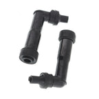 2X Spark Plug Boot Cap Cover Resistor XB05F for ATV Motorcycle (120°)