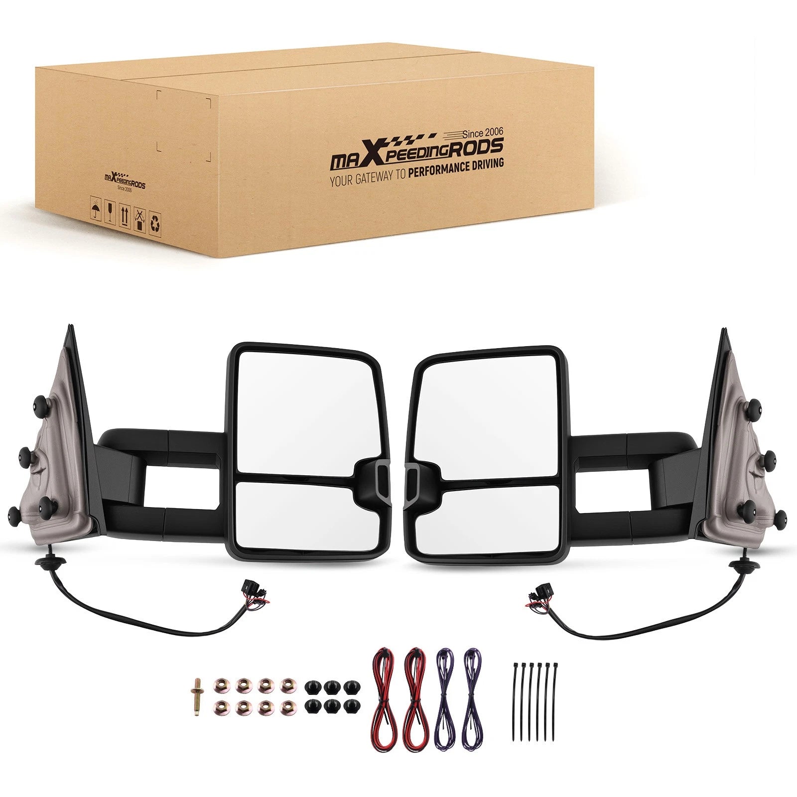 Heated Side Mirror for GMC Sierra 1500 Limited (2019) Arrow Light Adjustable