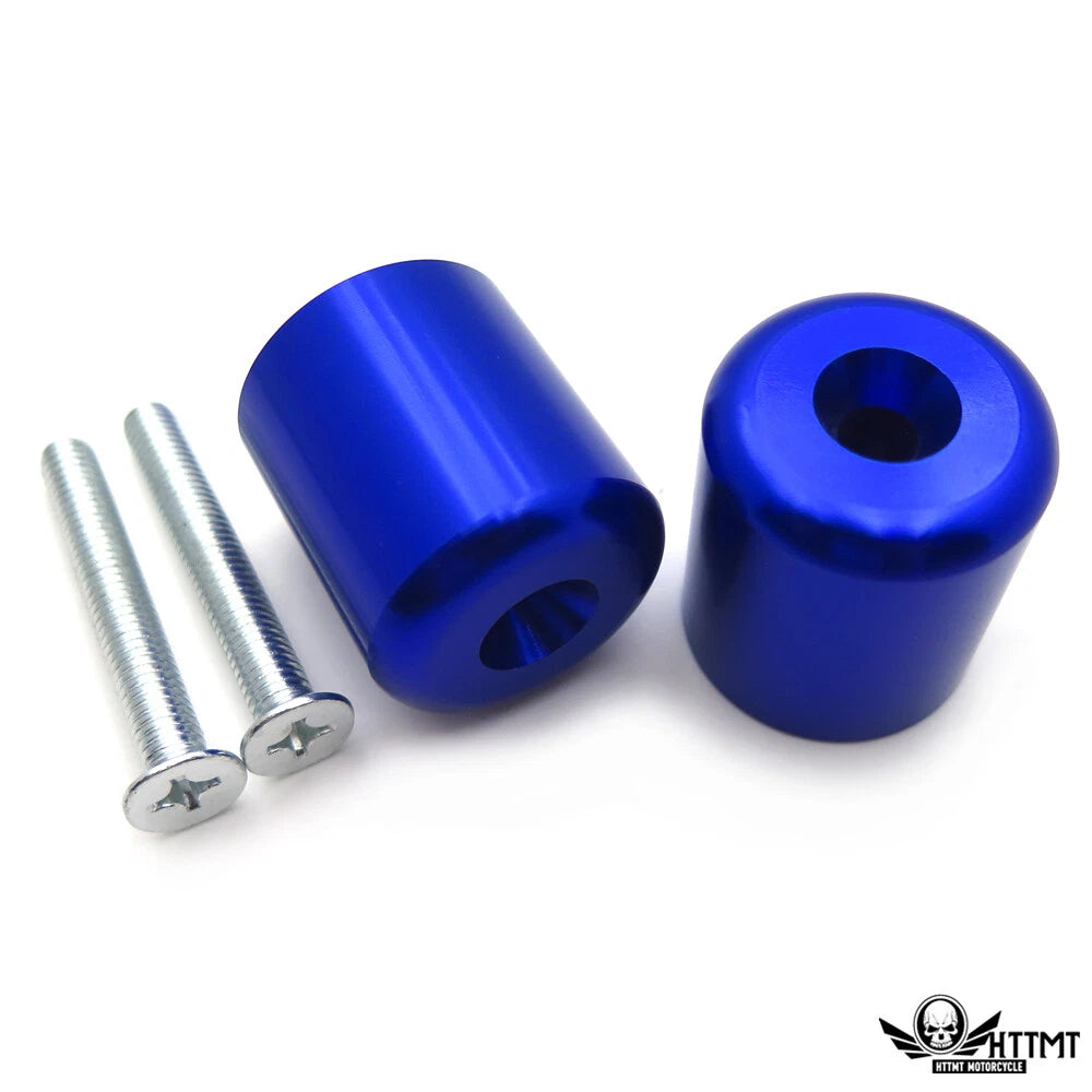 Blue Hand Bar End for Suzuki GSXR 600 750 1000 GSX1300R Hayabusa (1999–2012)