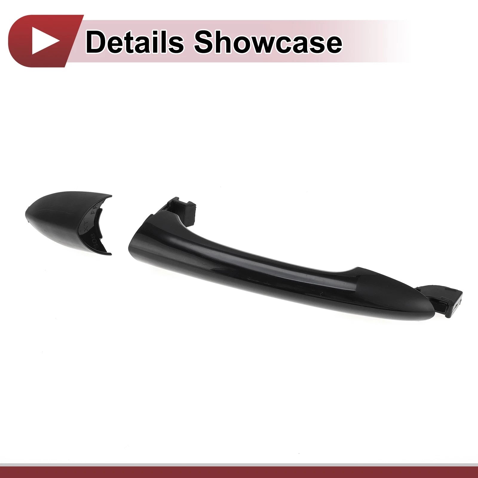 Car Door Handle Grip for Hyundai Sonata (2011–2014) Front Right No. 826523S020 Black