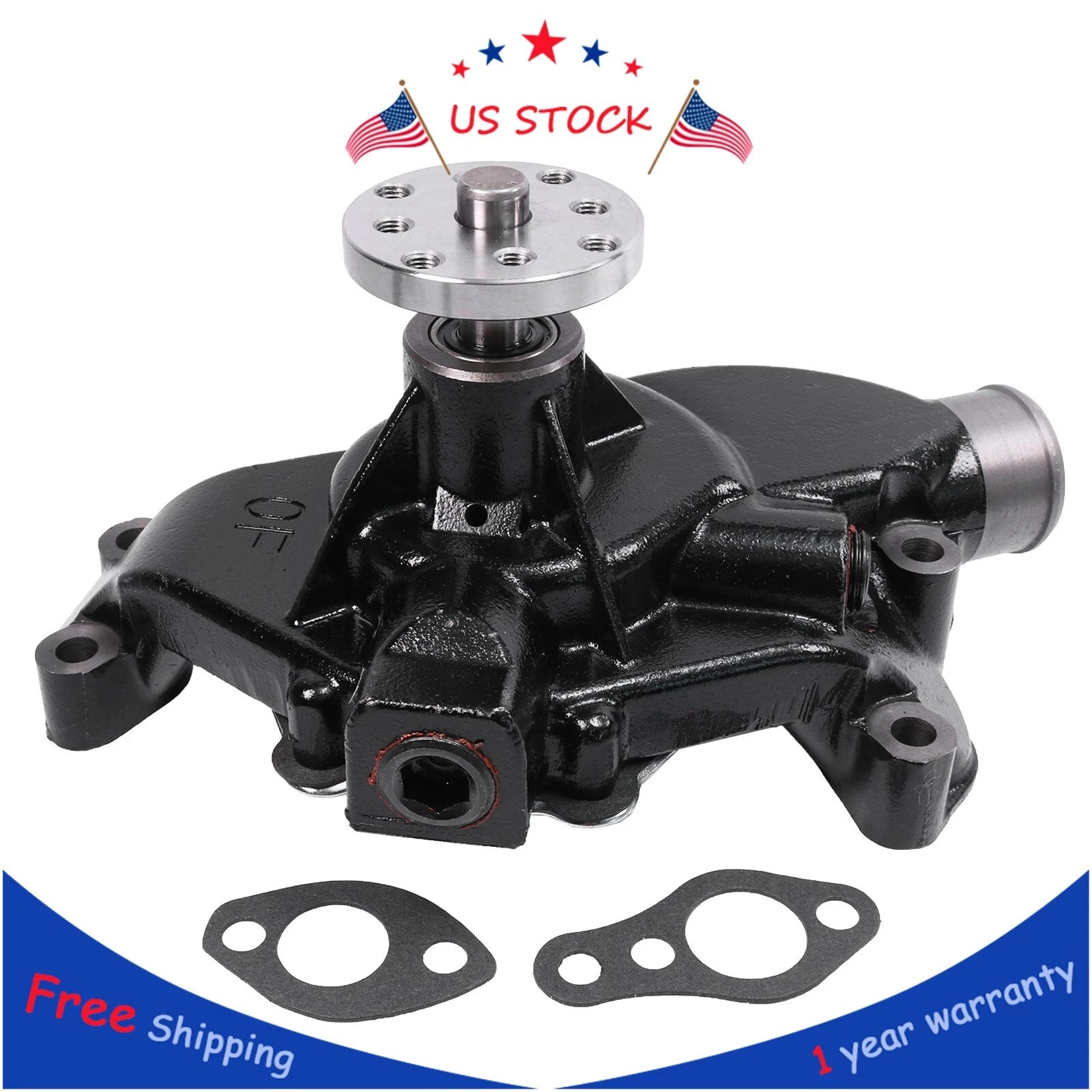 Water Pump with Gasket for MerCruiser 4.3L 5.0L 5.7L 6.2L 