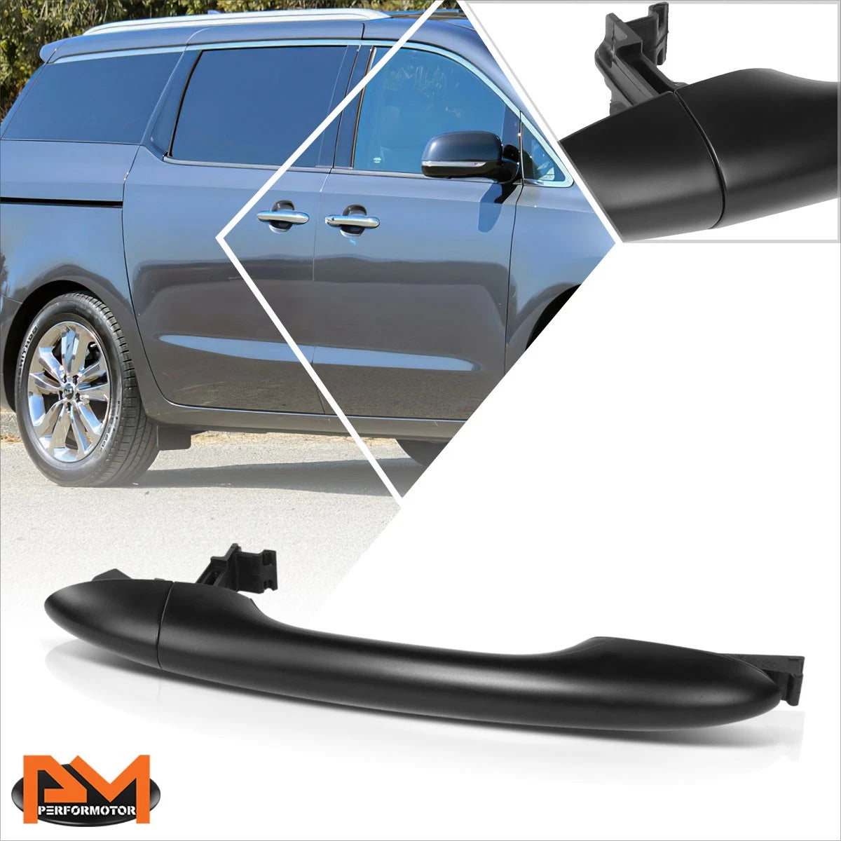 Set of 2 Exterior Outer Door Handles for Kia Sedona YP (2015–2021)