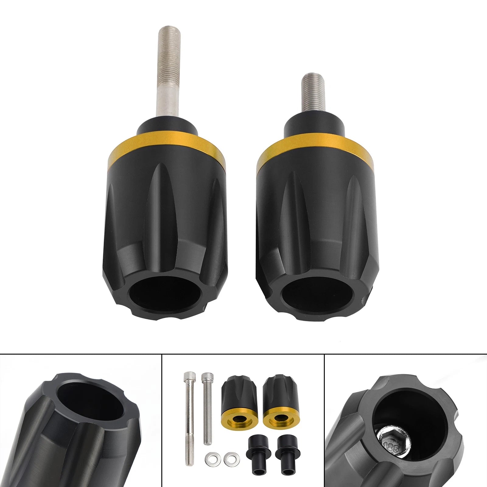 Crash Bobbin Protector Slider for Honda CB650R (2019–2020) - Aluminum Gold
