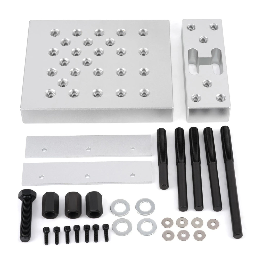 30 Ton Drill Press Support Block Plate Tool Kit for Bearing & Bushing Repair