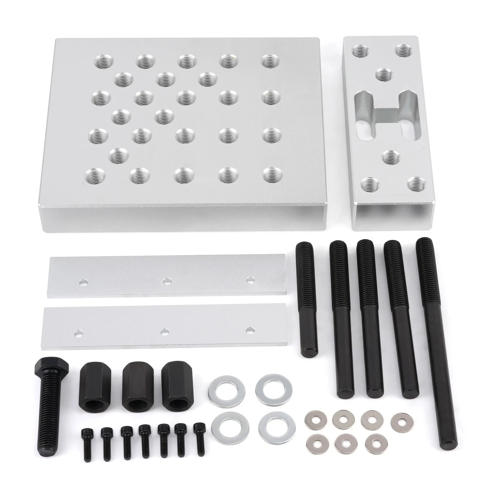 30 Ton Drill Press Support Block Plate Tool Kit for Bearing & Bushing Repair