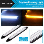 2X DRL LED Strip Lights for Universal Fit (15cm)