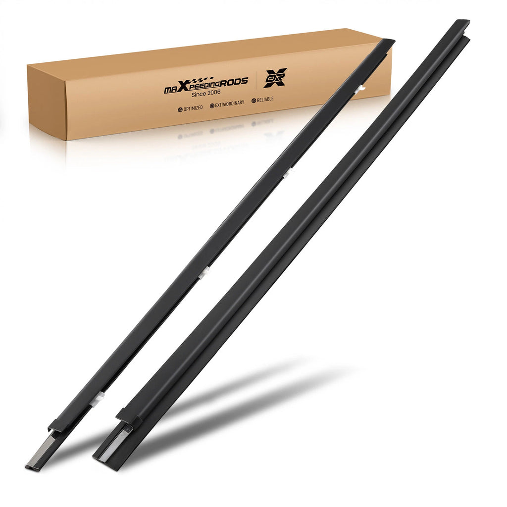 2X Door Window Moulding Trim Weatherstrip for Toyota Tacoma (1995–2004)