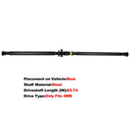 Rear Drive Shaft Assembly for Honda CR-V 4x4 2.0L (1997–2001)