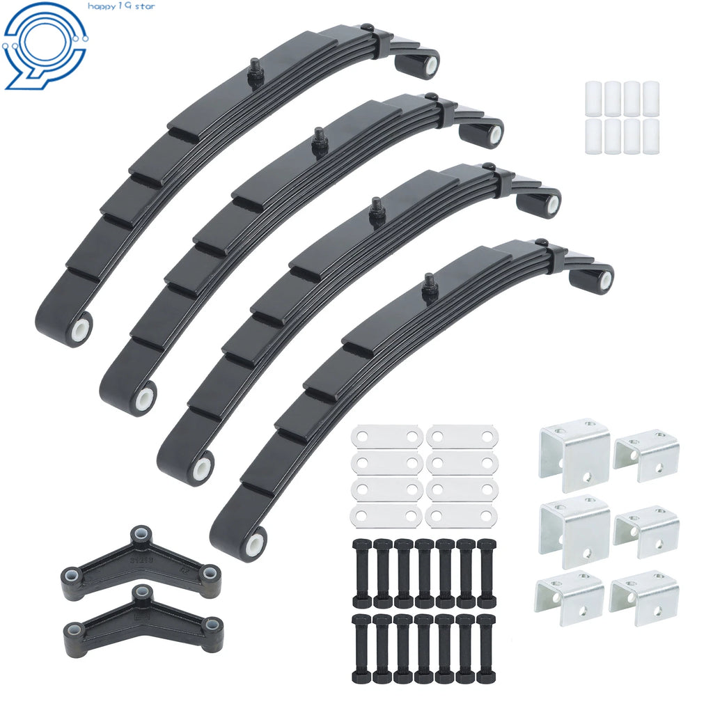 Set of 5 Equalizers for 3000lbs Tandem Trailer Axle Suspension