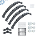 Set of 5 Equalizers for 3000lbs Tandem Trailer Axle Suspension