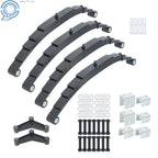 Set of 5 Equalizers for 3000lbs Tandem Trailer Axle Suspension