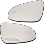 Heated Blind Spot Mirror Glass for 18-22 Toyota C-HR