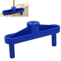 Drill Locator Center Gauge for Wood Positioning Scribe (ABS Plastic)