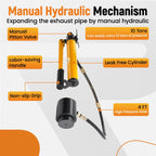 Hydraulic Exhaust Pipe Expander Tool Kit 10T for Manual Tailpipe (1-5/8" to 4-1/4")