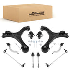 Front Lower Control Arms Sway Bars Tie Rods for 2012 2013 2014 2015 Honda Civic