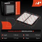 Engine Air Filter for Honda Civic, Acura ILX (2012-2015)