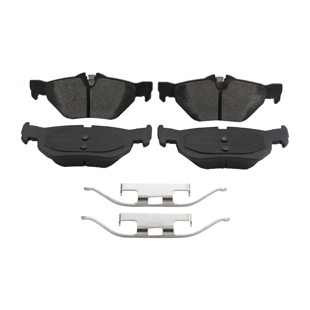 Set of 4 Bosch QuietCast Rear Ceramic Brake Pads for BMW E82 E88 E84 E90 E91 E92 E93