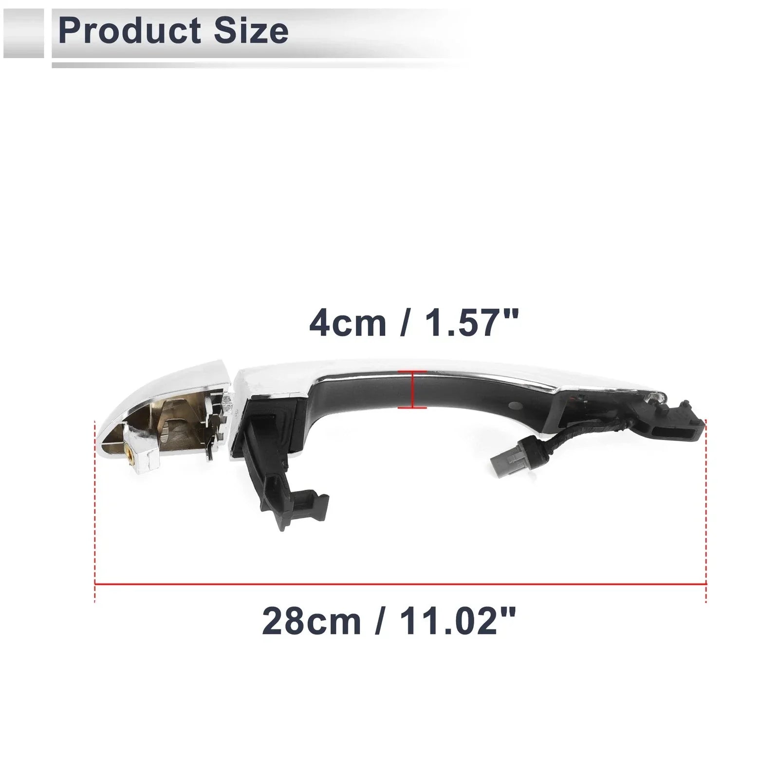 Front Right Exterior Door Handle for Hyundai Tucson (2016-2020)