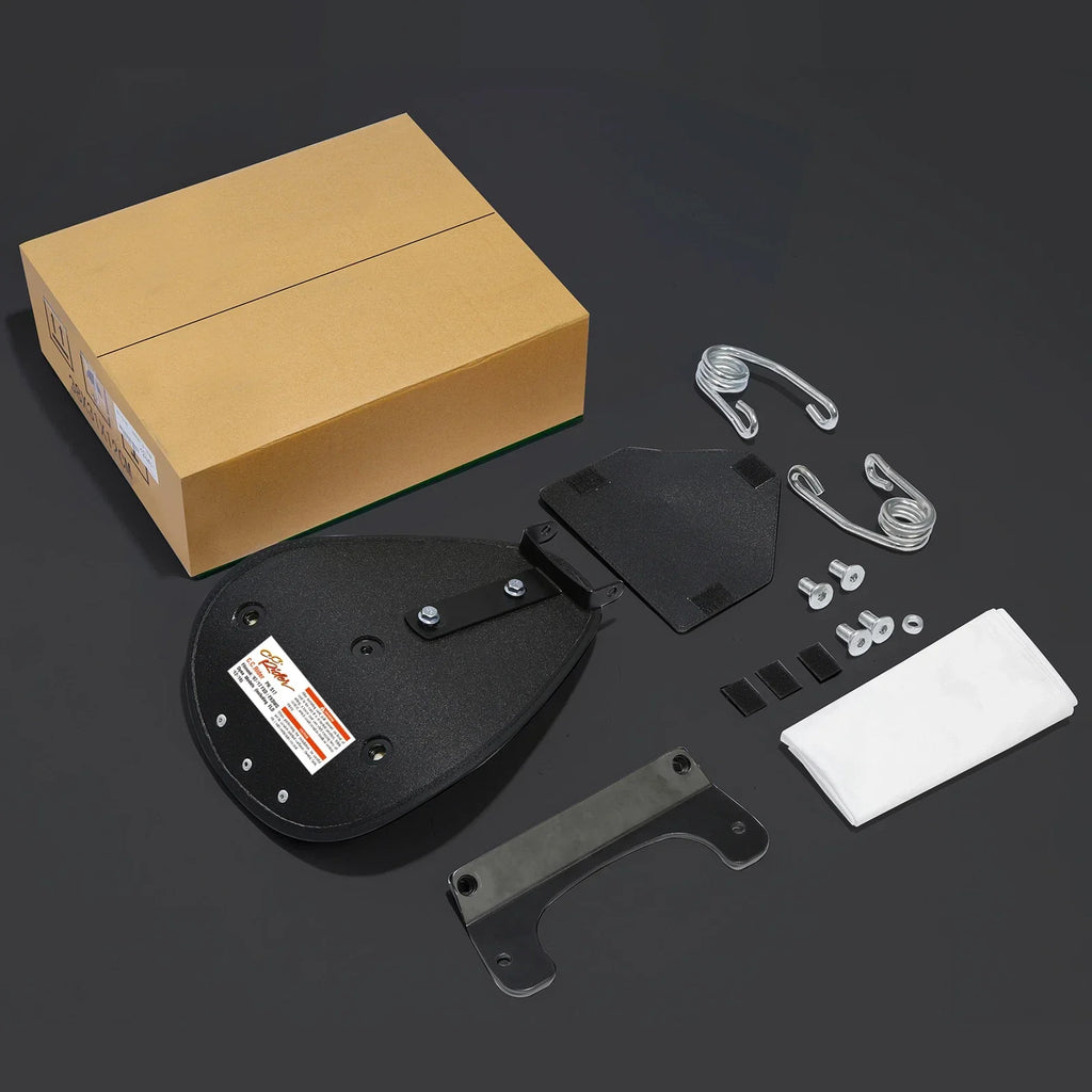 Driver Seat w/ Spring Bracket for Harley Dyna Low Rider, Wide Glide (2007-2017)