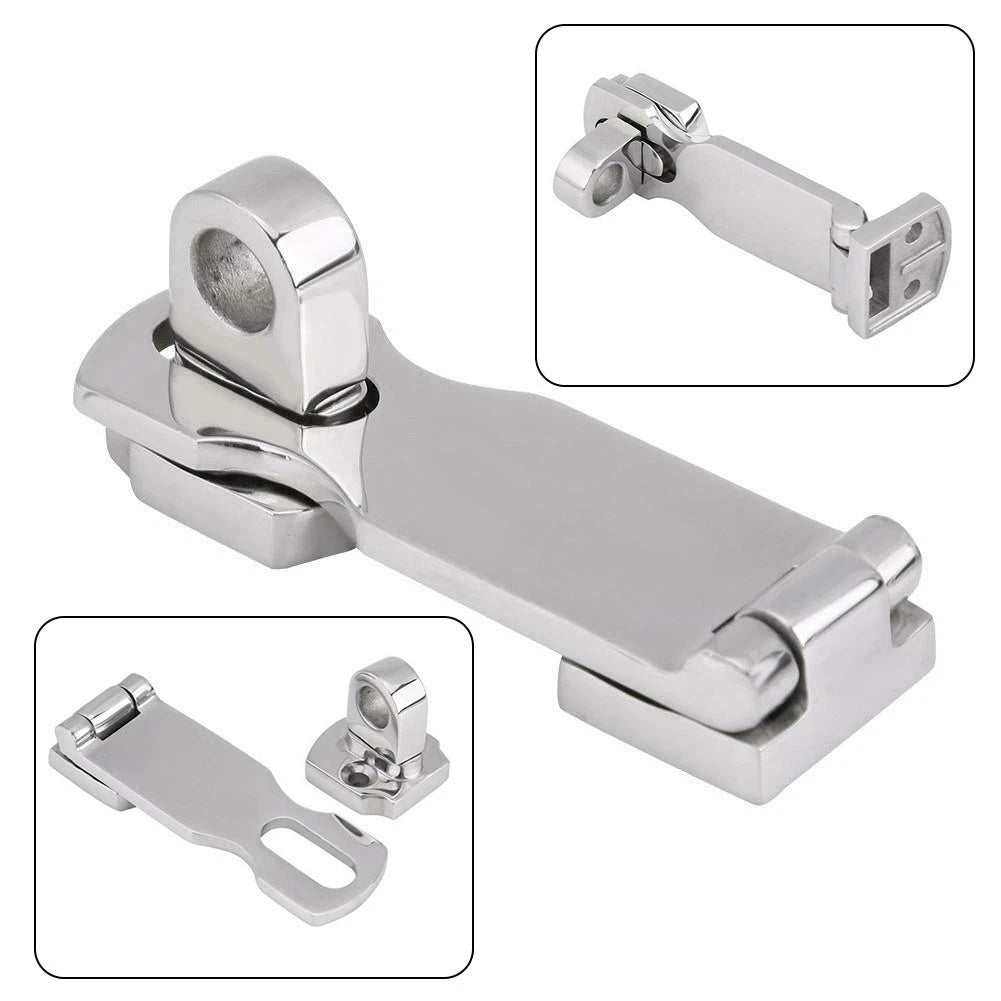 316 Stainless Steel Boat Locker Latch for Marine Use (75mm x 25mm)