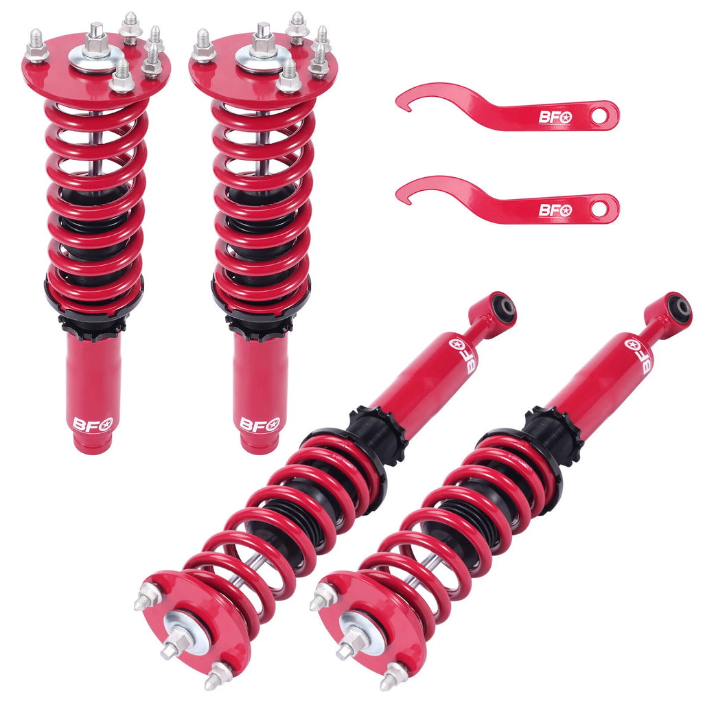 BFO Adjustable Coilover Shock Spring Kit for Honda Accord (1998–2002)