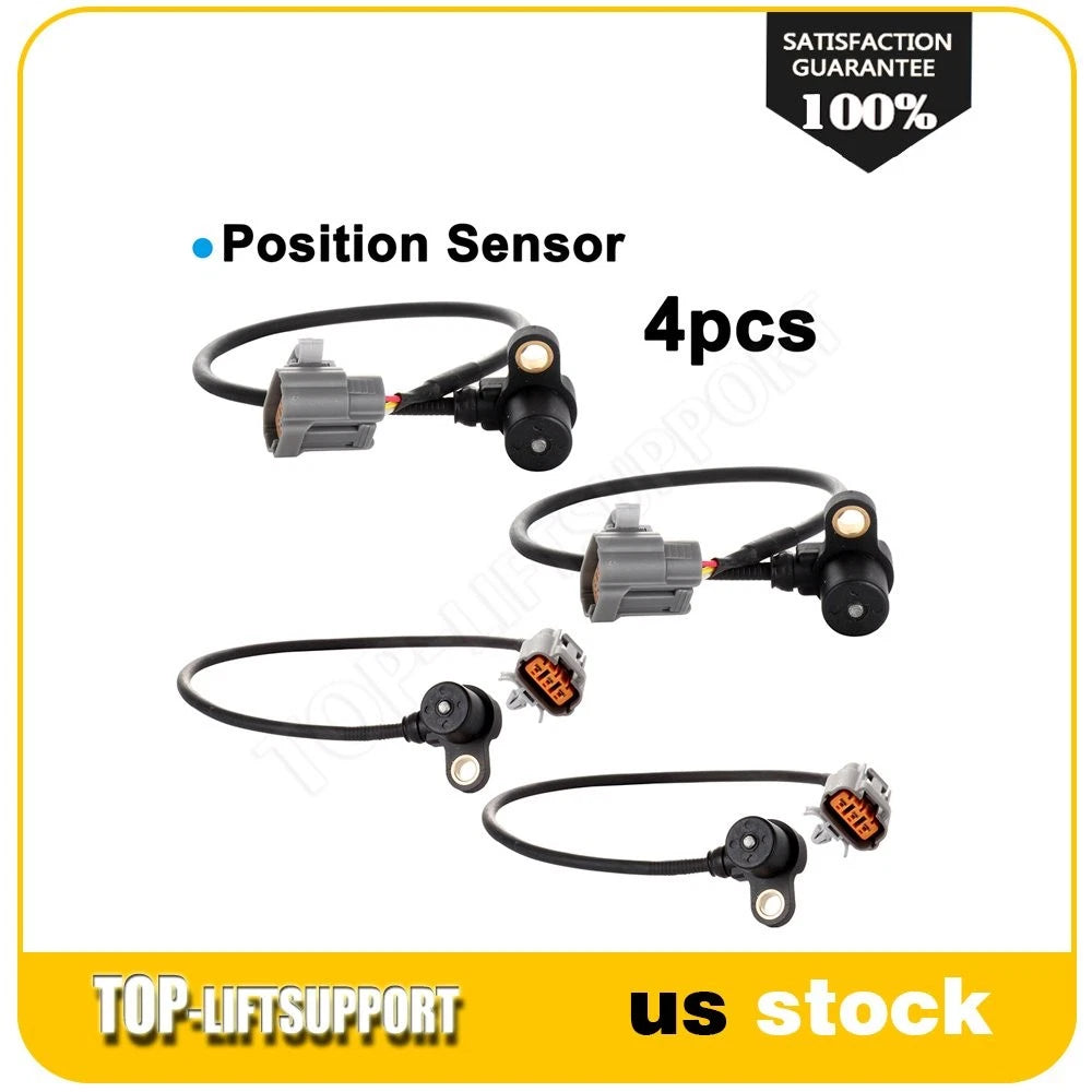 Set of 4 Crankshaft Position Sensors for Mazda MX-3 GS Coupe