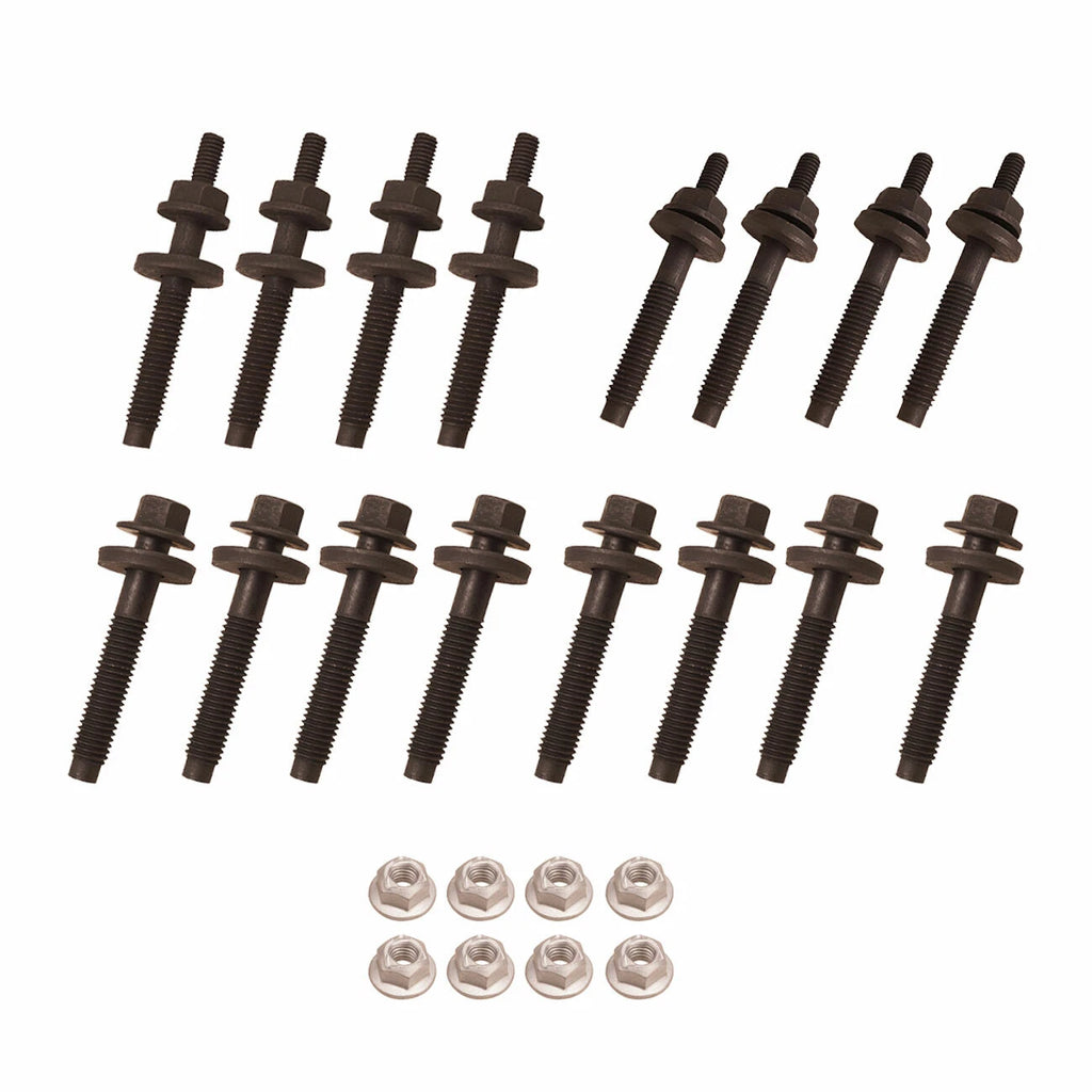 Set of 24 Exhaust Manifold Bolts & Nuts for Dodge Dakota Durango Ram