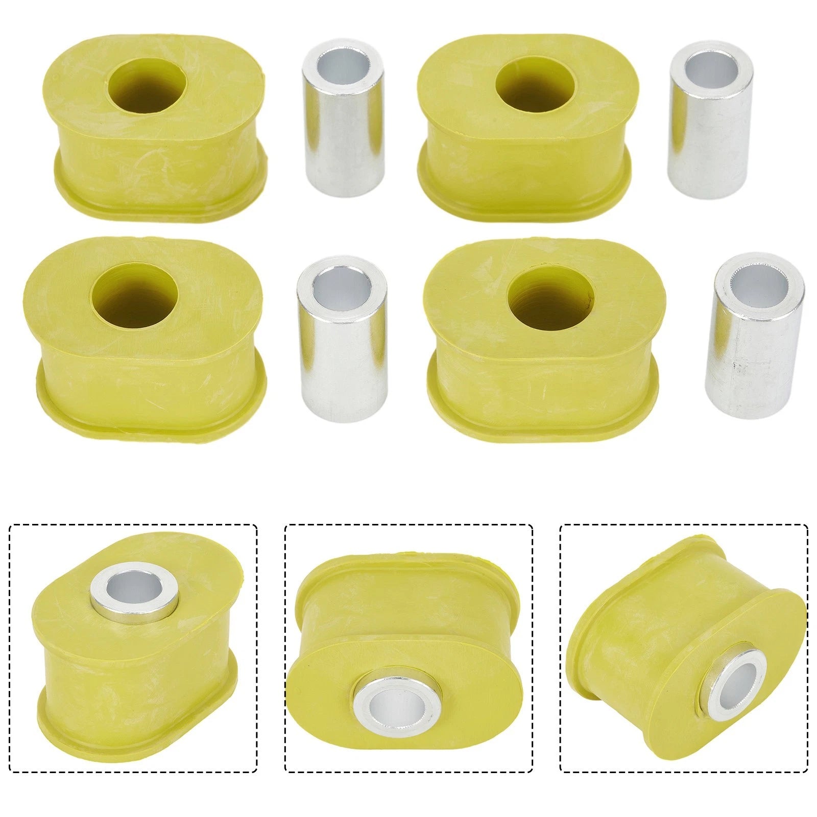 Set of 4 Plastic Bushing Kit for BMW E65 E66 745i (2002–2008) 51217112443