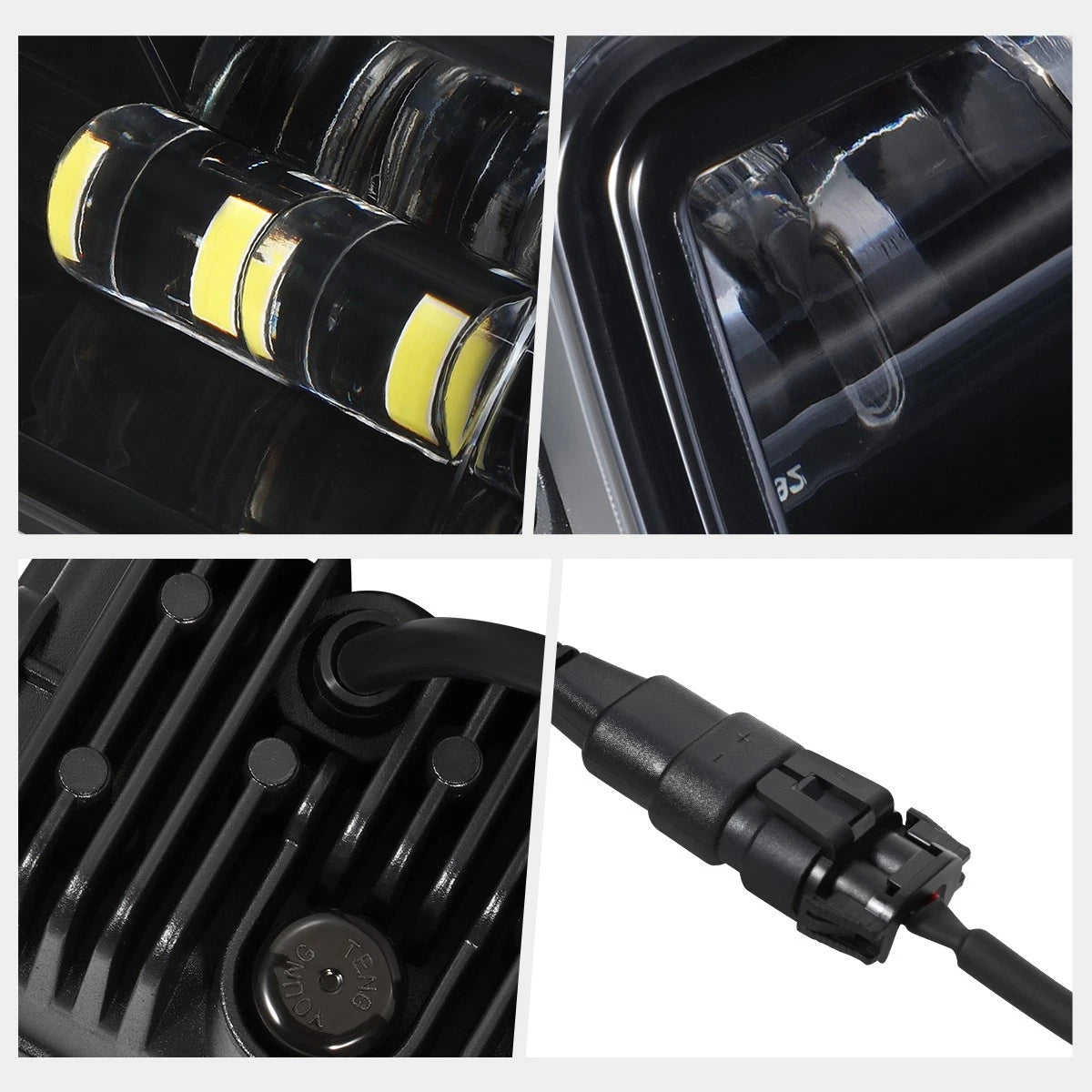Full LED Front Bumper Projector Fog Lights for Ford F150 (2015–2020)