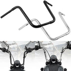 16" Black Chrome Rise Hanger Handle Bar for Harley Sportster XL