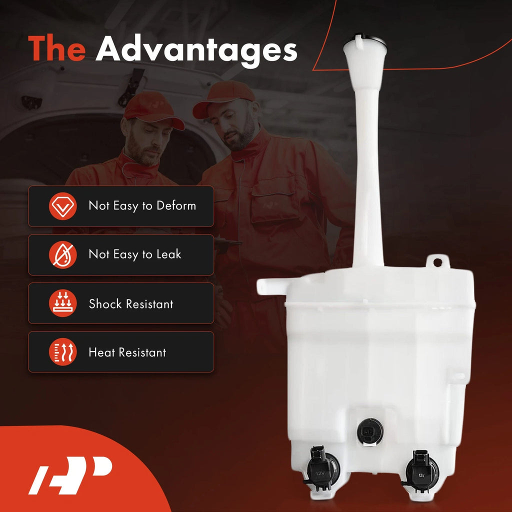 Washer Reservoir Tank with Cap for Toyota Matrix (2009–2014)