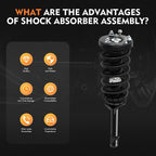 Complete Struts Shocks Springs & Mount for Honda Accord (2008–2012)